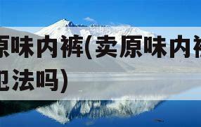 原味内裤(卖原味内裤犯法吗)