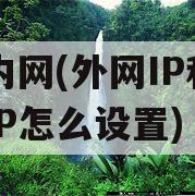 内内网(外网IP和内网IP怎么设置)